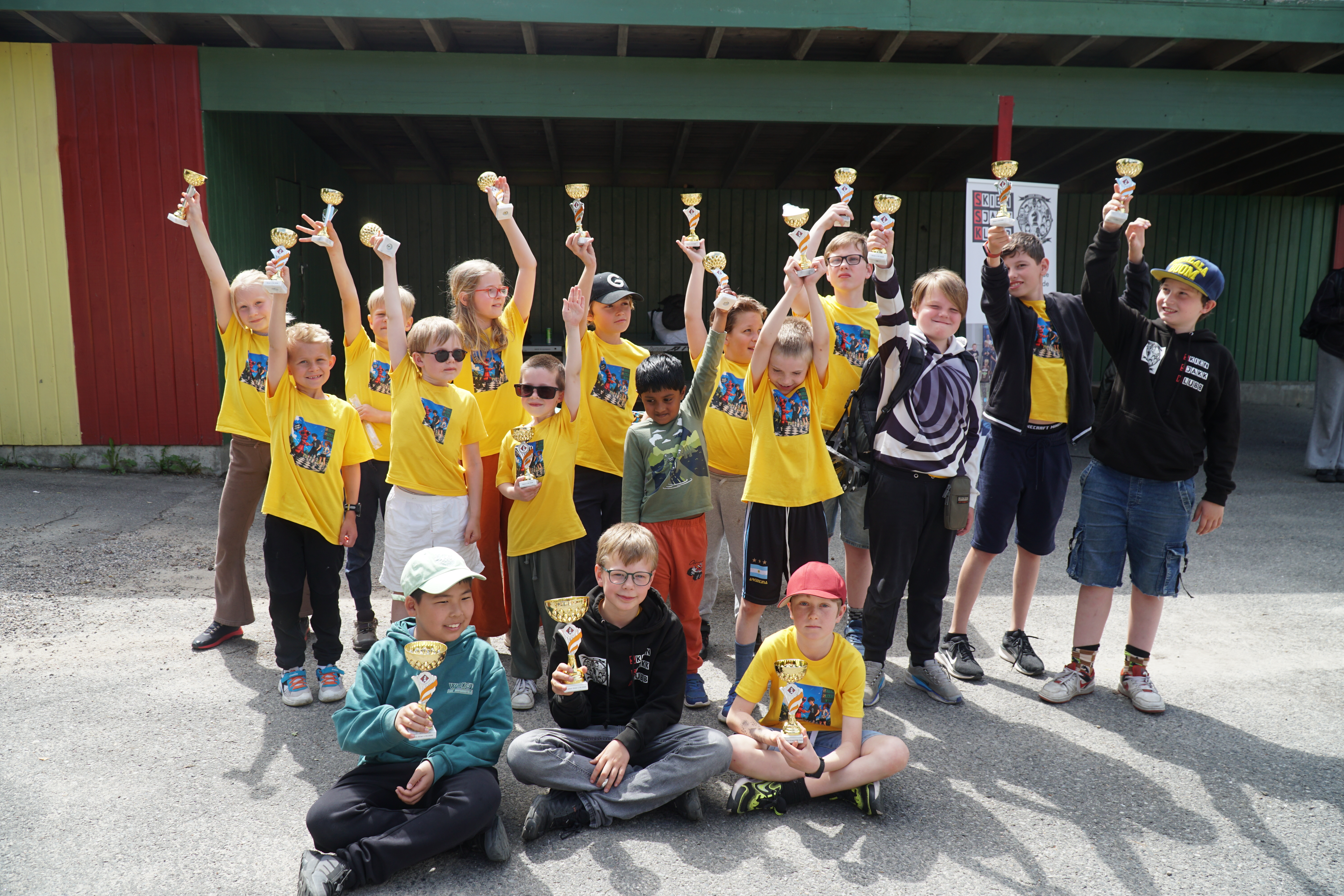 Pokaler i gruppe C under Skien Sommerlyn