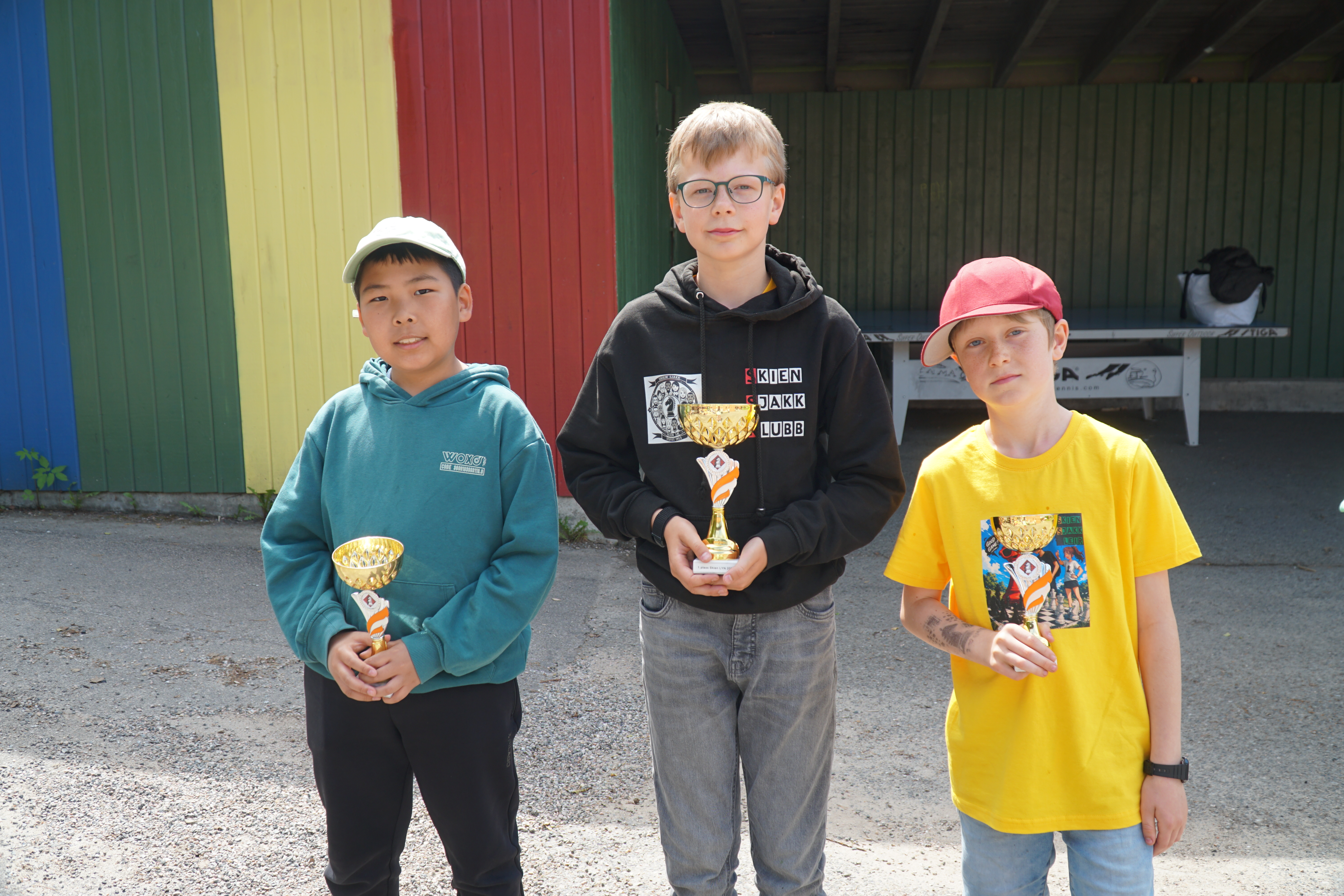 Topp 3 i gruppe C under Skien Sommerlyn